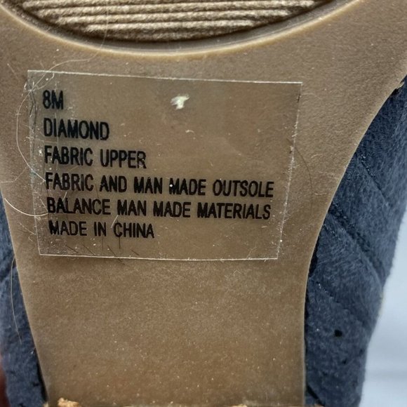 Massini Blue Women’s Booties Size 8 - Picture 8 of 8